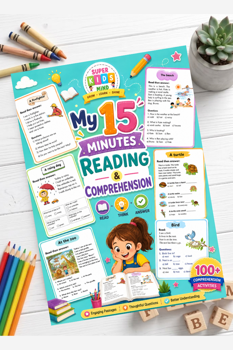 My 15 minutes Reading and Comprehension