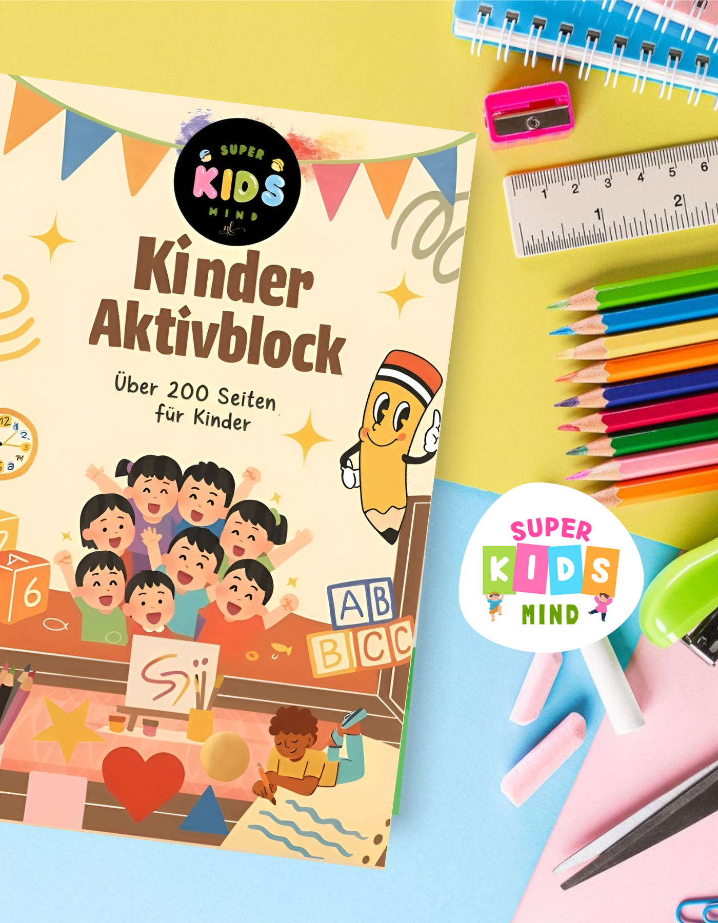 Kinder aktiv block - German Activities Book