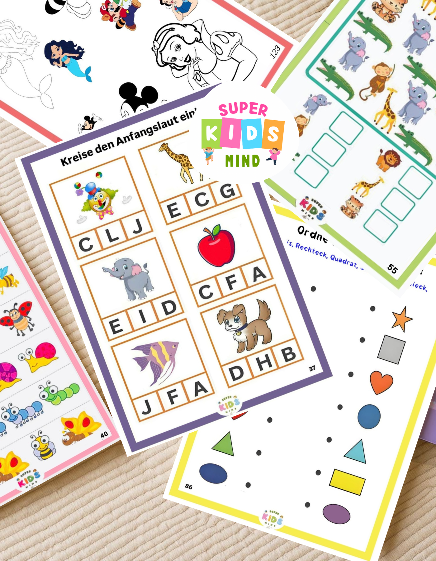 Kinder aktiv block - German Activities Book