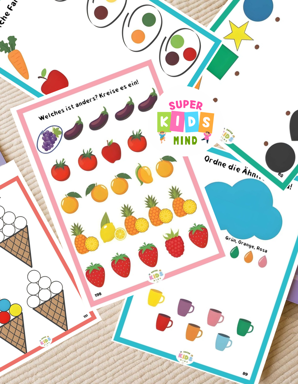 Kinder aktiv block - German Activities Book