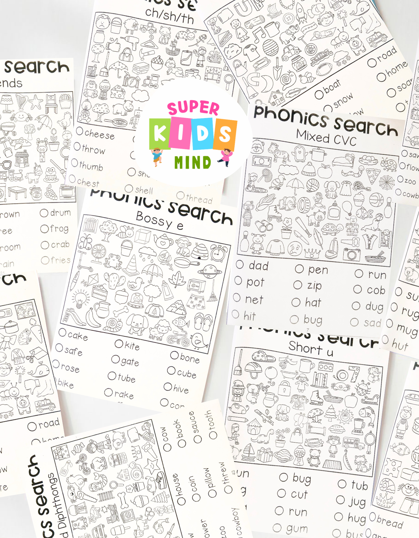 Phonics chart Activity
