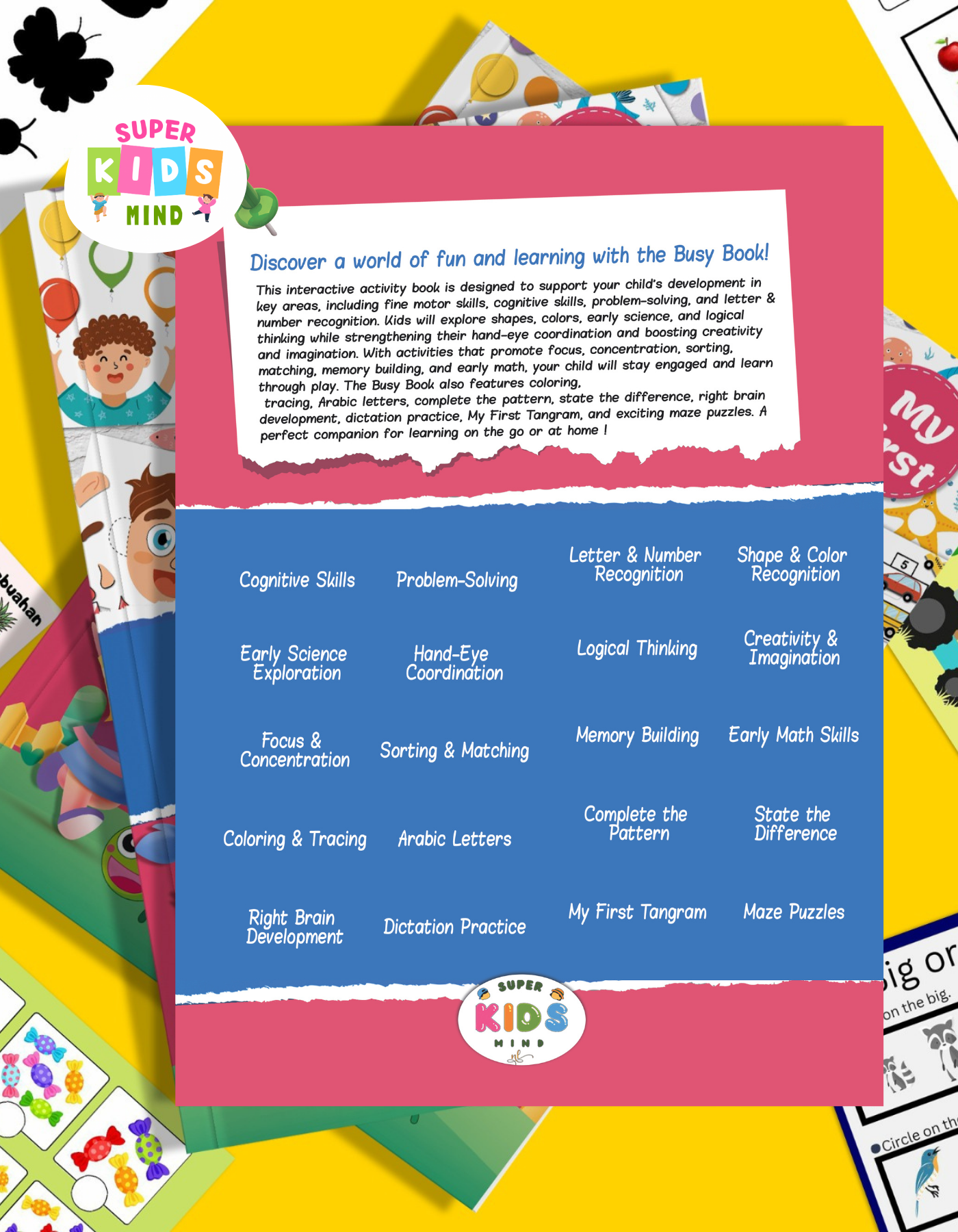 Toddler Activities Busy Book